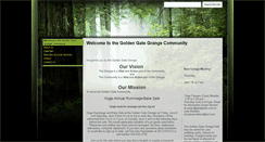 Desktop Screenshot of goldengategrange.com
